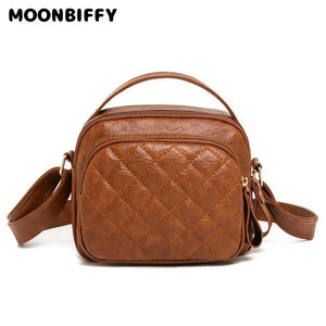 Waterproof Pu Leather Shoulder Handbag for Women