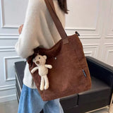 Large Capacity Single Shoulder Bag Women's Commuter Diagonal Cross Bag