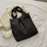 Retro Soft Denim Shoulder Bag Women Underarm Handbag