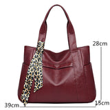 Soft Leather Shoulder Crossbody Bags for Women Large Capacity