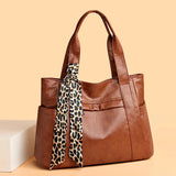 Soft Leather Shoulder Crossbody Bags for Women Large Capacity