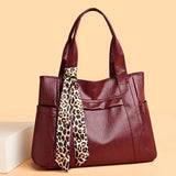 Soft Leather Shoulder Crossbody Bags for Women Large Capacity