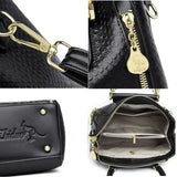 Women's Large Leather Crossbody Bag