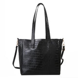 Women's Retro Shoulder Bag Big Capacity Solid Bag Portable