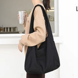 Large Capacity Women Canvas Shoulder Bag Crossbody Shopping Bag