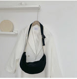 Women's Canvas Shoulder Bag - Stylish Design