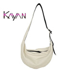 Women's Canvas Shoulder Bag - Stylish Design