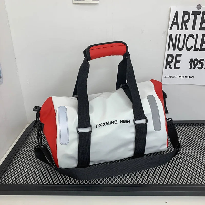Large Capacity Sports Fitness Bag Waterproof Tote Handbag Travel Duffle Bags