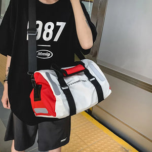 Large Capacity Sports Fitness Bag Waterproof Tote Handbag Travel Duffle Bags