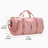 Women's Sports Gym Bag with Shoes Compartment