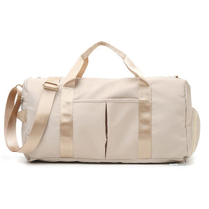 Women's Sports Gym Bag with Shoes Compartment