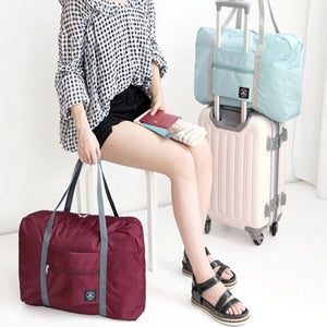 Large Capacity Foldable Travel Bag Clothes Organizers Unisex