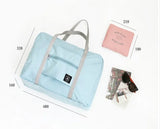 Large Capacity Foldable Nylon Travel Bag Organizers Flower Series