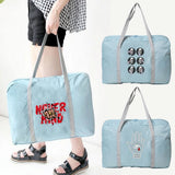 Large Storage Bags Foldable Nylon Travel Bag Organizers Unisex Handbags