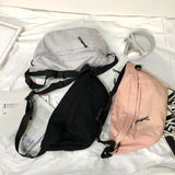 Canvas Fanny Pack Crossbody Bag Large Capacity Storage Waist Bag