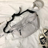 Canvas Fanny Pack Waist Bag for Men and Women, Large Capacity