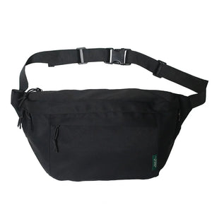 Canvas Fanny Pack Large Capacity Storage Waist Bag for Men Women