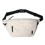 Canvas Fanny Pack Large Capacity Storage Waist Bag for Men Women