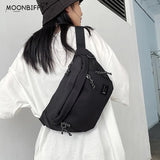 Canvas Fanny Pack Large Capacity Waist Bag