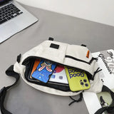 Canvas Waist Bag Large Capacity Pack