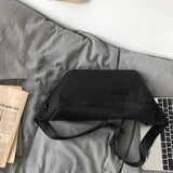 Large Capacity Nylon Waist Bag Fanny Pack Men Women Multi-Functional Chest Bags