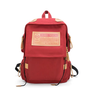 Large Capacity Canvas Backpack for Students Men Women Schoolbag