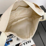 Large Capacity Messenger Bag Women Handbags Solid Tote Bags Female Sac