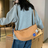 Large Capacity Messenger Bag Women Handbags Solid Tote Bags Female Sac
