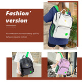 Large Capacity Student School Bag Hit Travel Daypacks Multi-pocket