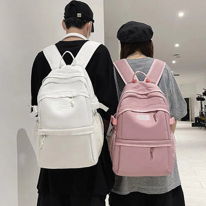 Large Capacity Student Backpack High Schoolbag For Teenage Girls Boys