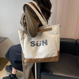 Large Capacity Canvas Shoulder Bags Female Handbags Satchel Cotton Clot