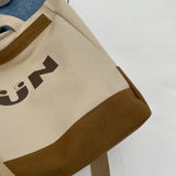Large Capacity Canvas Shoulder Bags Female Handbags Satchel Cotton Clot