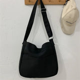 Canvas Shoulder Bag Large Capacity Female Handbag Crossbody Satchel