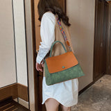 Large Capacity Suede Shoulder Crossbody Bag for Women Handbags Totes