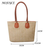 Large Capacity Summer Bags Female Handwoven Shoulder Tote Bag