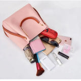 Large Capacity Leather Shoulder Bag Tote