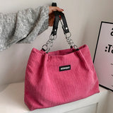 Large Capacity Tote Bag Canvas Handbag Eco Friendly Women Shoulder Bag
