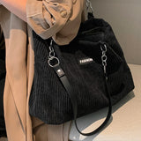 Large Capacity Tote Bag Canvas Handbag Eco Friendly Women Shoulder Bag