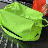 Large Capacity Eco-Friendly Nylon Tote Bag with Zipper for Women