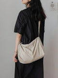 Large Tote Bag Soft Nylon Women's Handbag Shoulder Crossbody Shopper