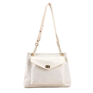 Large Capacity Chain Tote Bag for Women Shoulder Crossbody Handbag