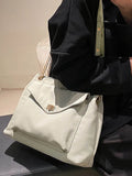 Large Capacity Chain Tote Bag for Women Shoulder Crossbody Handbag