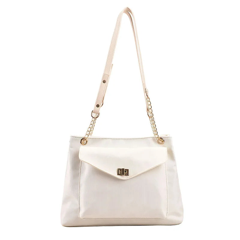 Large Capacity Chain Tote Bag for Women Shoulder Crossbody Handbag