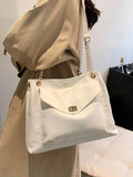 Large Capacity Chain Tote Bag for Women Shoulder Crossbody Handbag