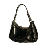 Large Capacity Tote Bag for Women Retro Casual Solid Single Shoulder Bag