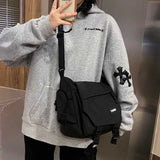 Large Capacity Tote Shoulder Bag Canvas Casual Handbag Female Crossbody Bags