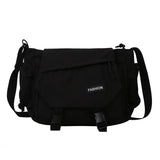 Large Capacity Tote Shoulder Bag Canvas Casual Handbag Female Crossbody Bags