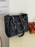 Large Capacity Tote Shoulder Bags for Women Printing Handbag