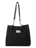 Large Capacity Tote Shoulder Bags for Women Printing Handbag