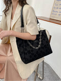 Large Capacity Tote Shoulder Bags for Women Printing Handbag